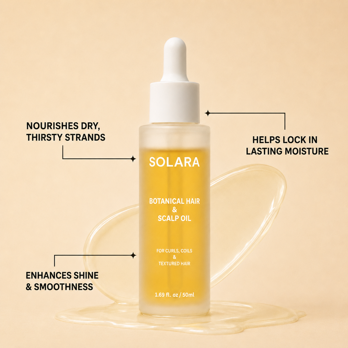 SOLARA Botanical Hair & Scalp Oil