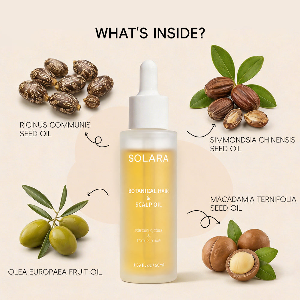 SOLARA Botanical Hair & Scalp Oil